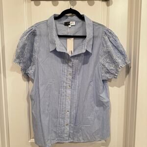 New - Piper and Scoot Exclusive button-down blouse